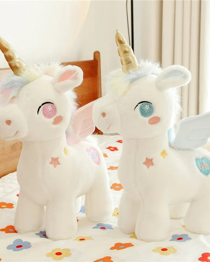 Realistisches Einhorn Plüsch