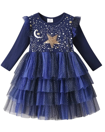 Goldenes Einhorn Kleid Mädchen