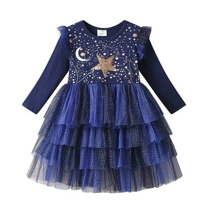 Goldenes Einhorn Kleid Mädchen