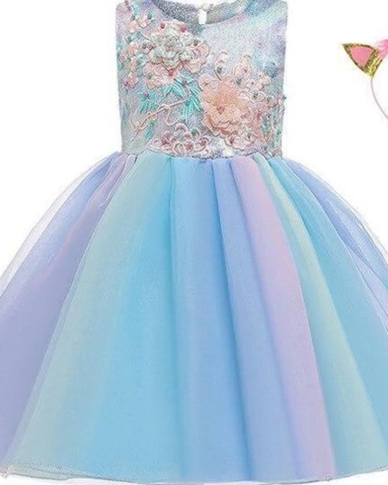 Video: Einhorn Kleid Tutu Mädchen