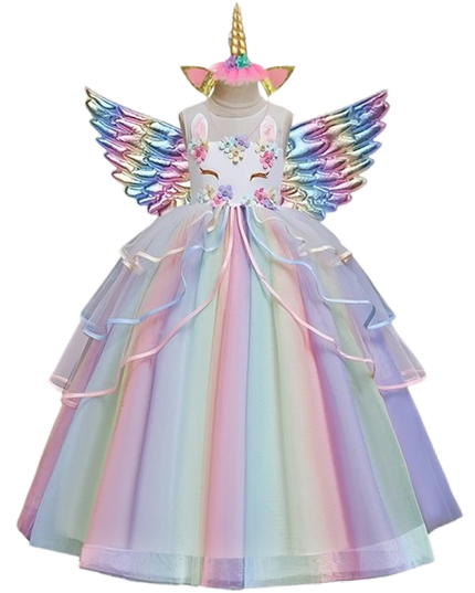 Einhorn Kleid Kawaii Mädchen
