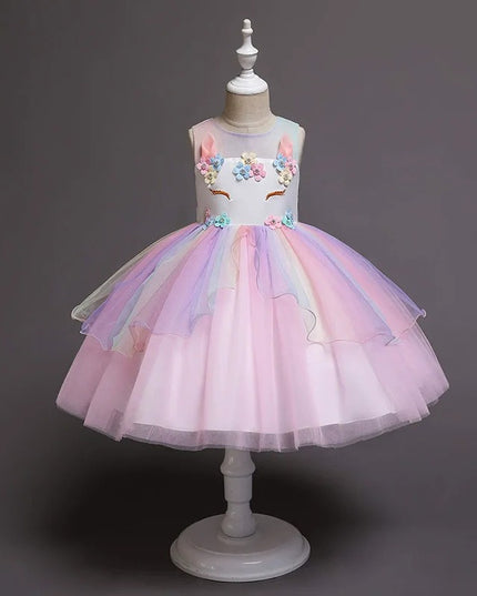 Einhorn Festliches Mädchen Kleid
