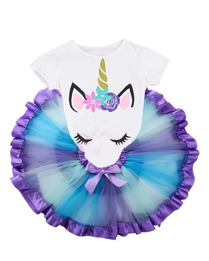 Einhorn Tutu Mädchen Verkleidungsset