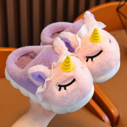 Einhorn Baumwolle gemütliche Pantoffel