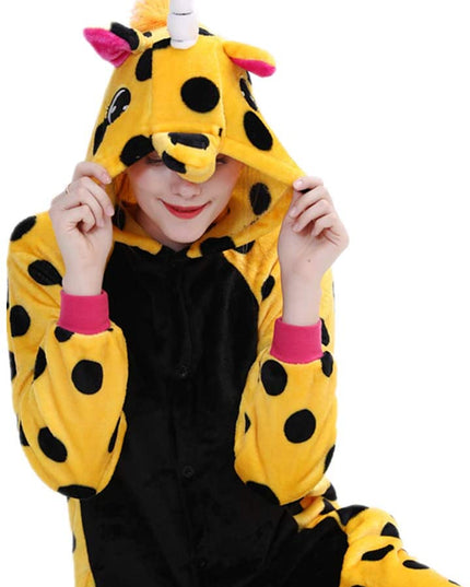 Einhorn-Erbsen-Pyjama-Overall