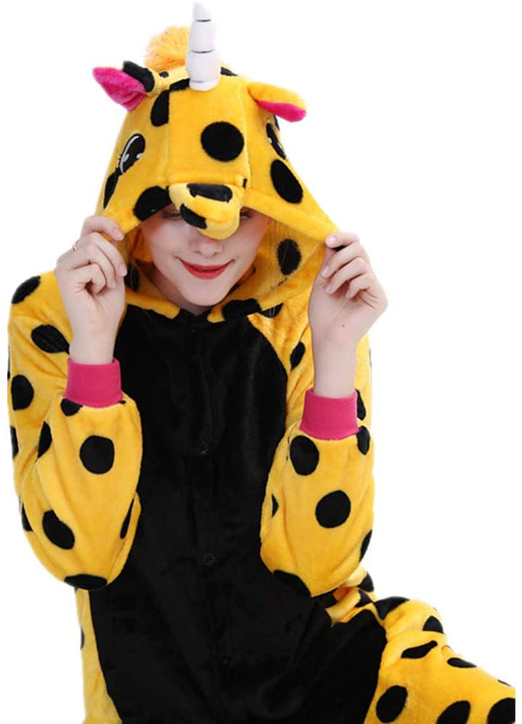 Einhorn-Erbsen-Pyjama-Overall