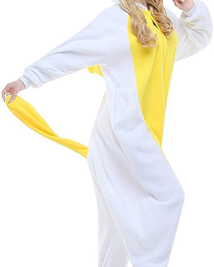 Einhorn-Pyjama-Overall Gelb
