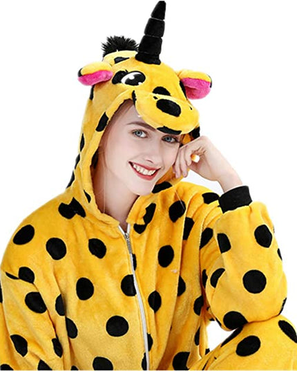 Giraffe Einhorn Pyjama-Overall