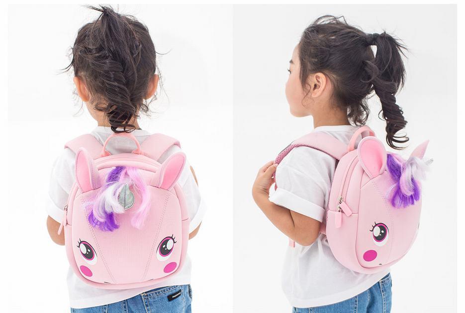Mütterlicher Einhorn Rucksack Rosa