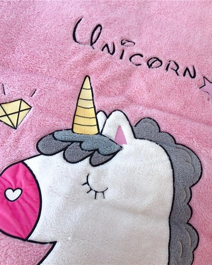 Einhorn Winter Bett Set