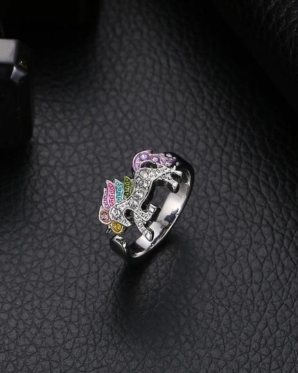 Verstellbarer Einhorn-Ring