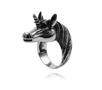 Eleganter Einhorn-Ring