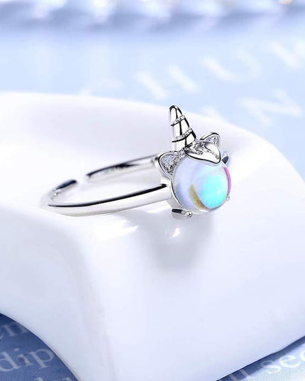 Juwelkerze Einhorn Ring