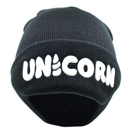Kinder Einhorn Kappe