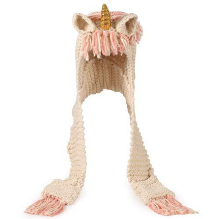 Einhorn Mütze mit Wackelohren