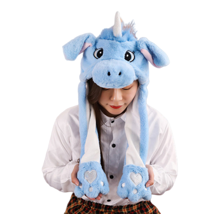 Kawaii Einhorn Mütze