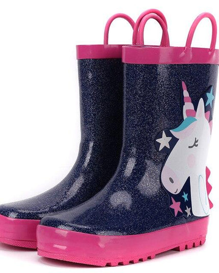 Einhorn-Regenstiefel