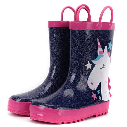 Einhorn-Regenstiefel