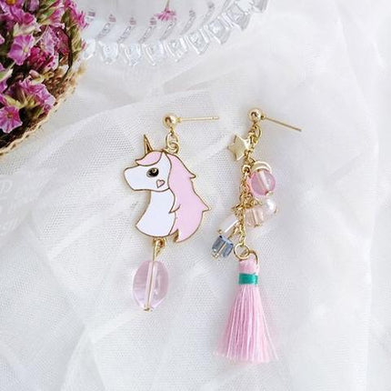 Einhorn Ohrringe Eleganz