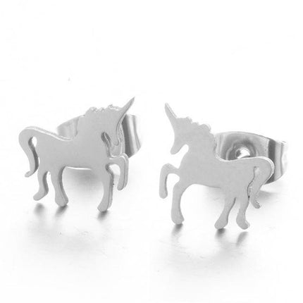 Einhorn Ohrringe Stecker