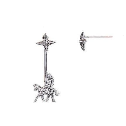 Einhorn Ohrringe 925