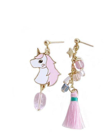 Einhorn Ohrringe Eleganz