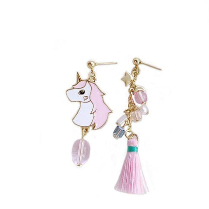 Einhorn Ohrringe Eleganz
