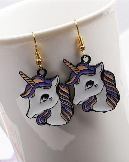 Einhorn Ohrringe Emoji