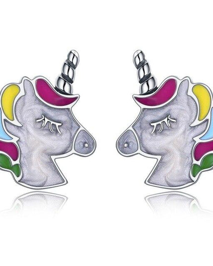 Einhorn Ohrringe Hängend