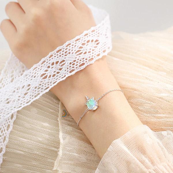 Einhorn Glücksarmband