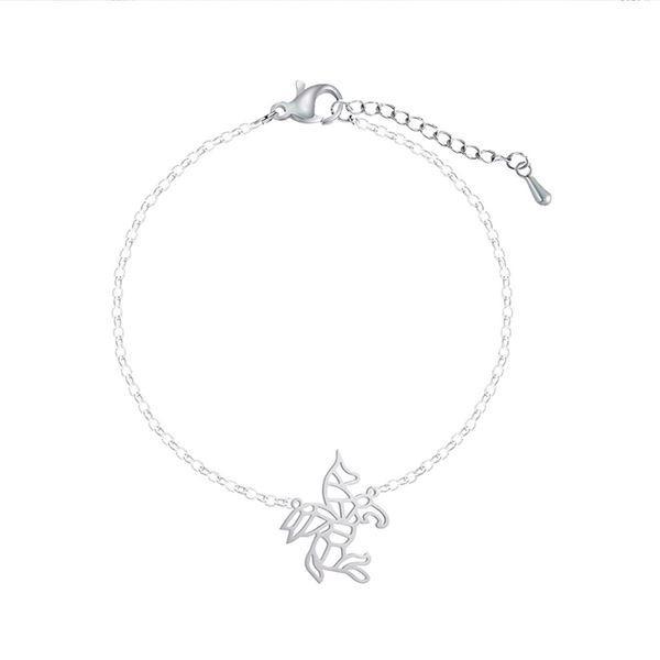 Gold Einhorn Kette Armband