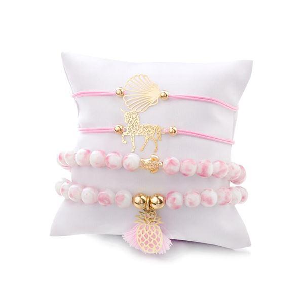 Majestätisches Einhorn-Mädchen-Armband