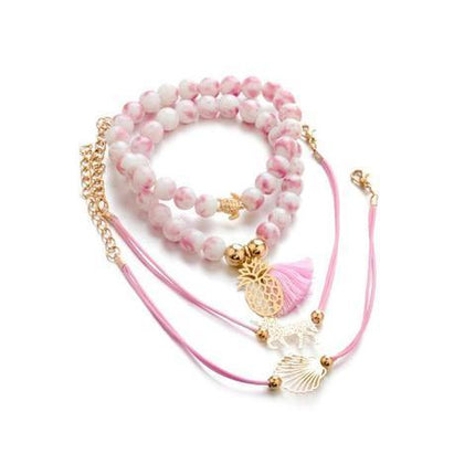 Majestätisches Einhorn-Mädchen-Armband