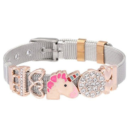 Einhorn Armband Basteln