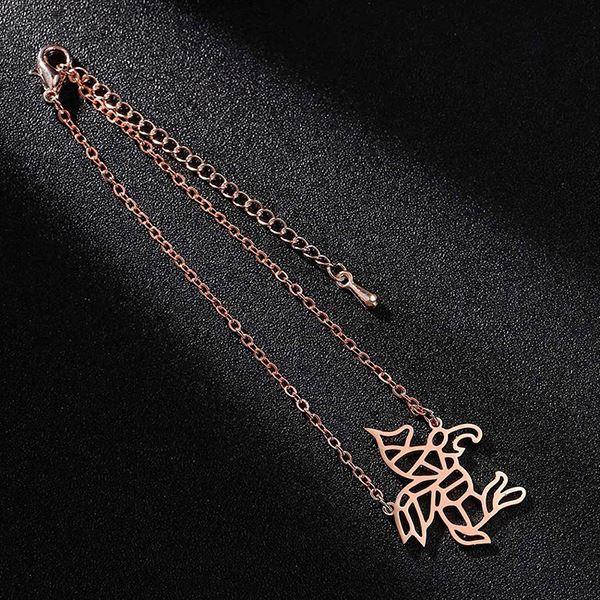 Gold Einhorn Kette Armband