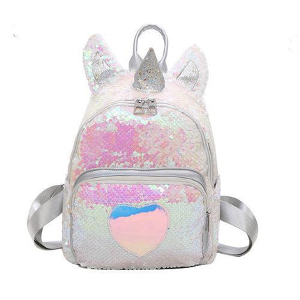Einhorn Glitzer Rucksack Mädchen