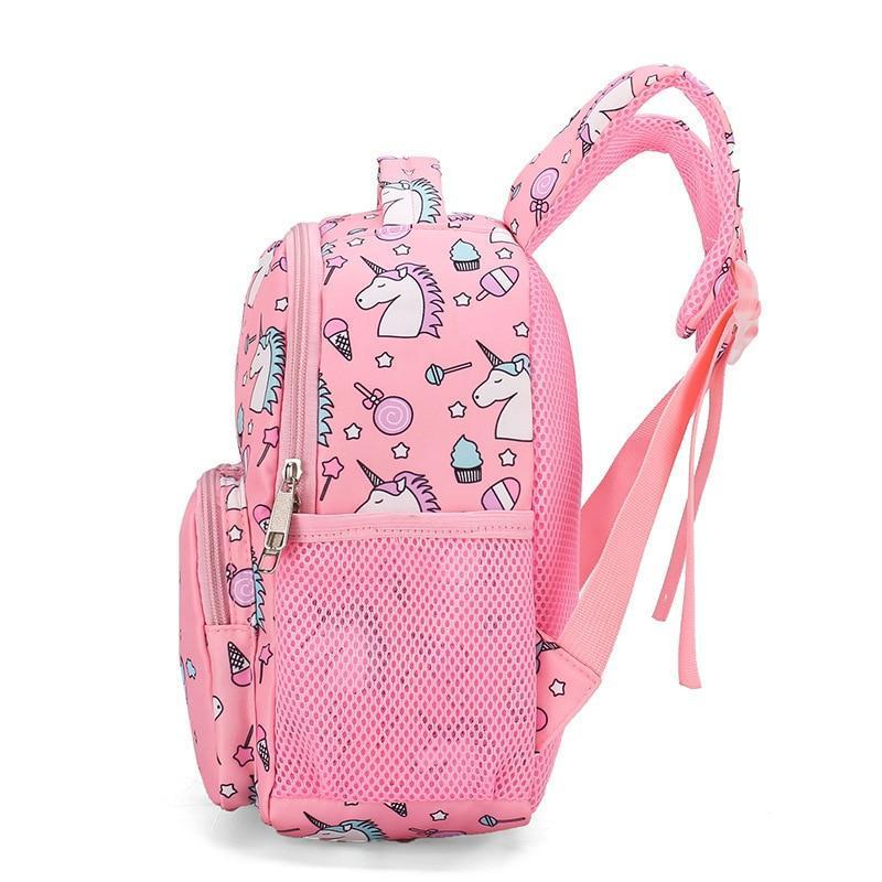 Emoji Rosa Einhorn Rucksack