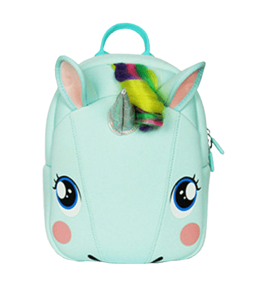 Schulranzen Einhorn Grün