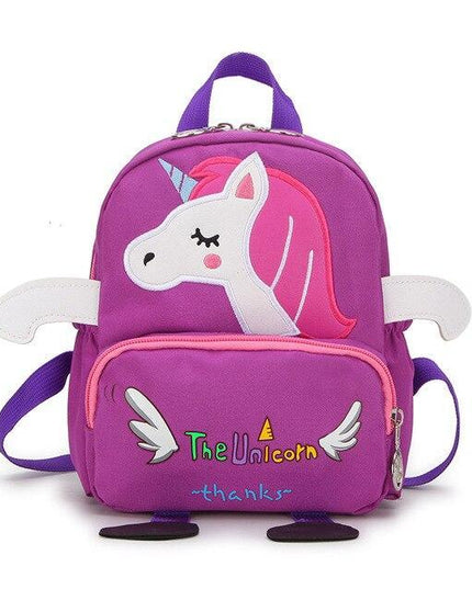 Schulranzen Einhorn Violett