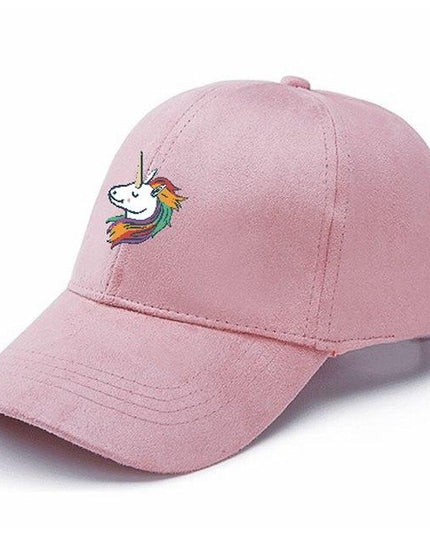 Einstellbare Einhorn Wildleder Kappe