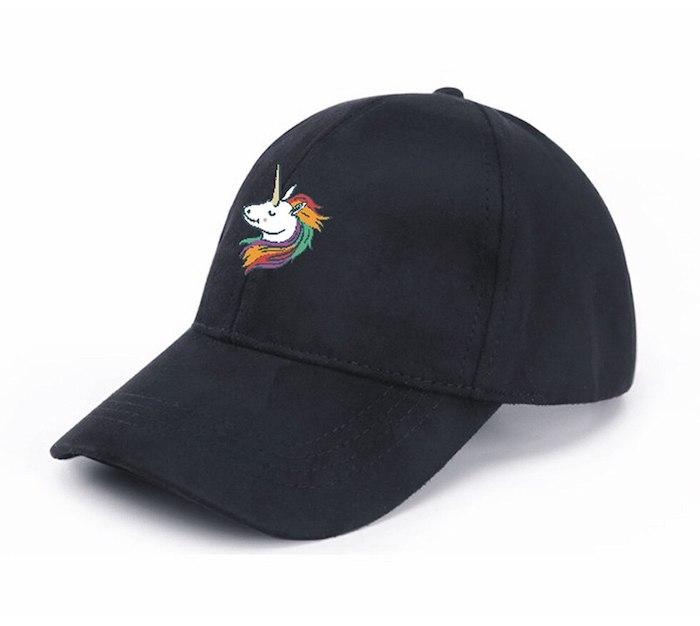 Einstellbare Einhorn Wildleder Kappe