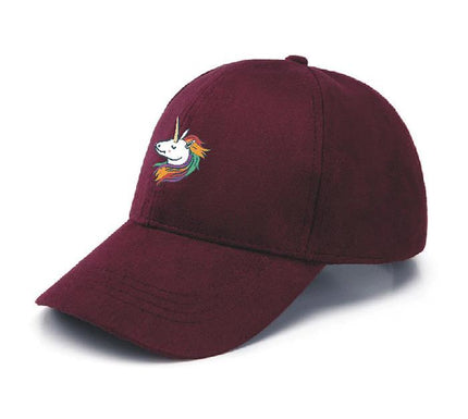 Einstellbare Einhorn Wildleder Kappe