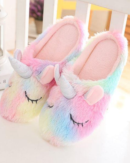 Einhorn Hausschuh Göttliche Wärme