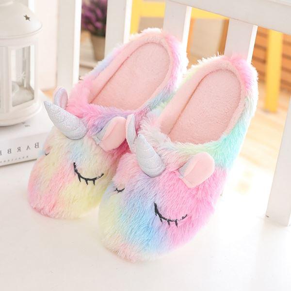 Einhorn Hausschuh Göttliche Wärme