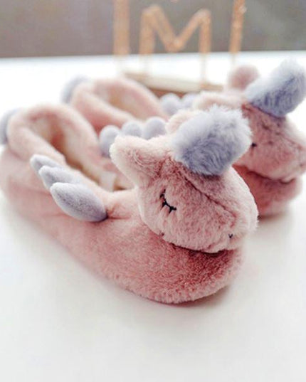 Einhorn Pantoffel Schokolade Farbe