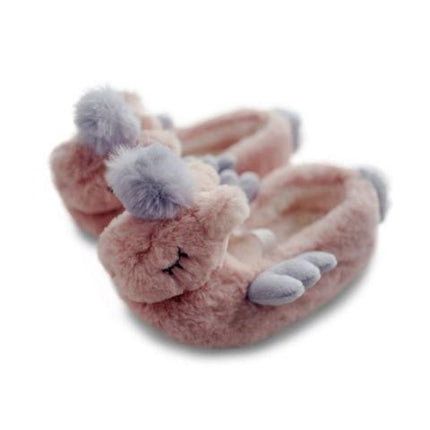Einhorn Pantoffel Schokolade Farbe