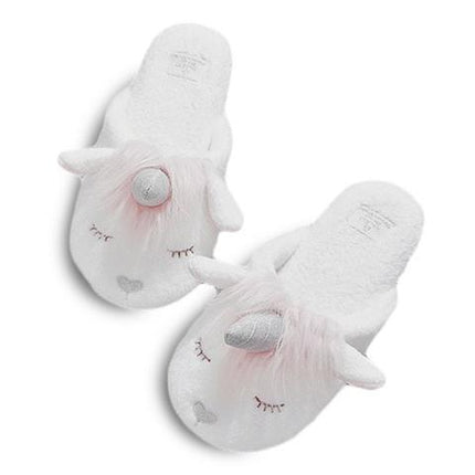 Weiche Einhorn Hausschuhe Rosa