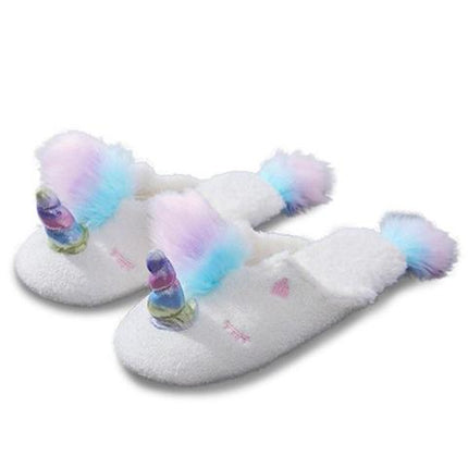 Magischer Einhorn-Innenslipper