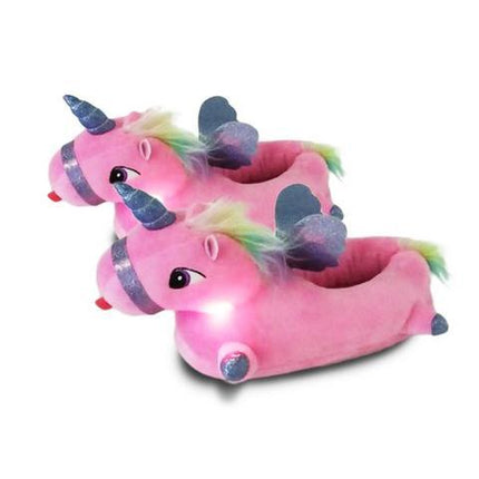 Einhorn Hausschuhe Leuchten