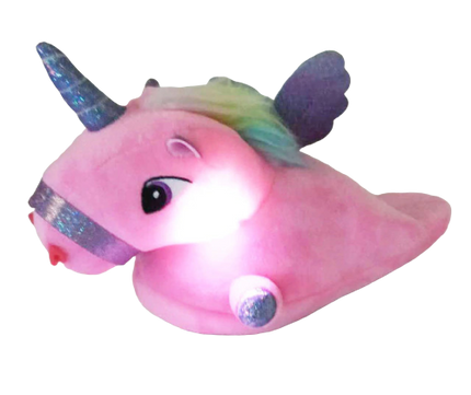 Fee Einhorn Hausschuhe LED